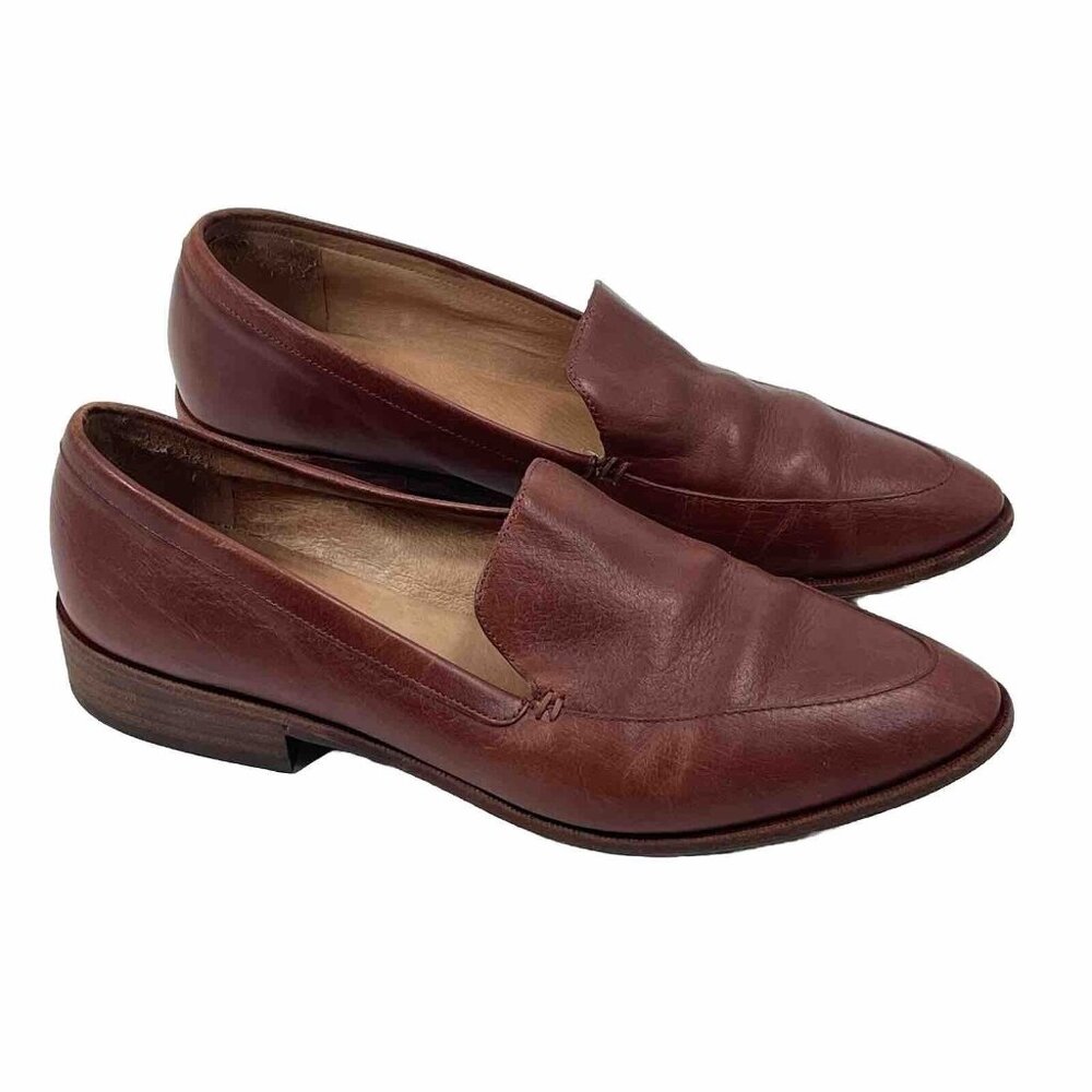 Madewell Brown Leather Loafers